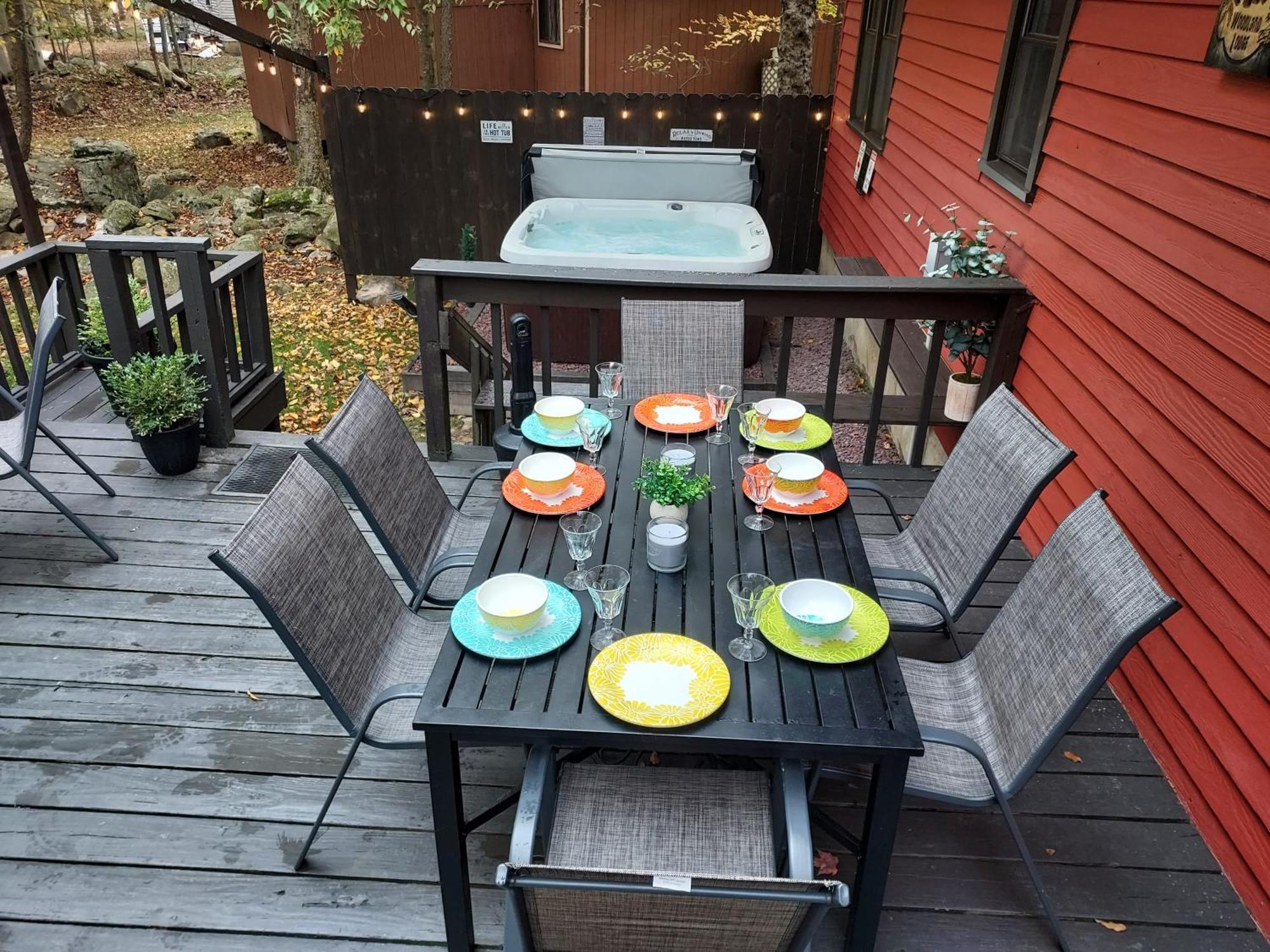 Chalet Renovated Near Casino, Camelback , Kalahari 4Bdrms Firepit Hot Tub Game Room Tobyhanna Extérieur photo